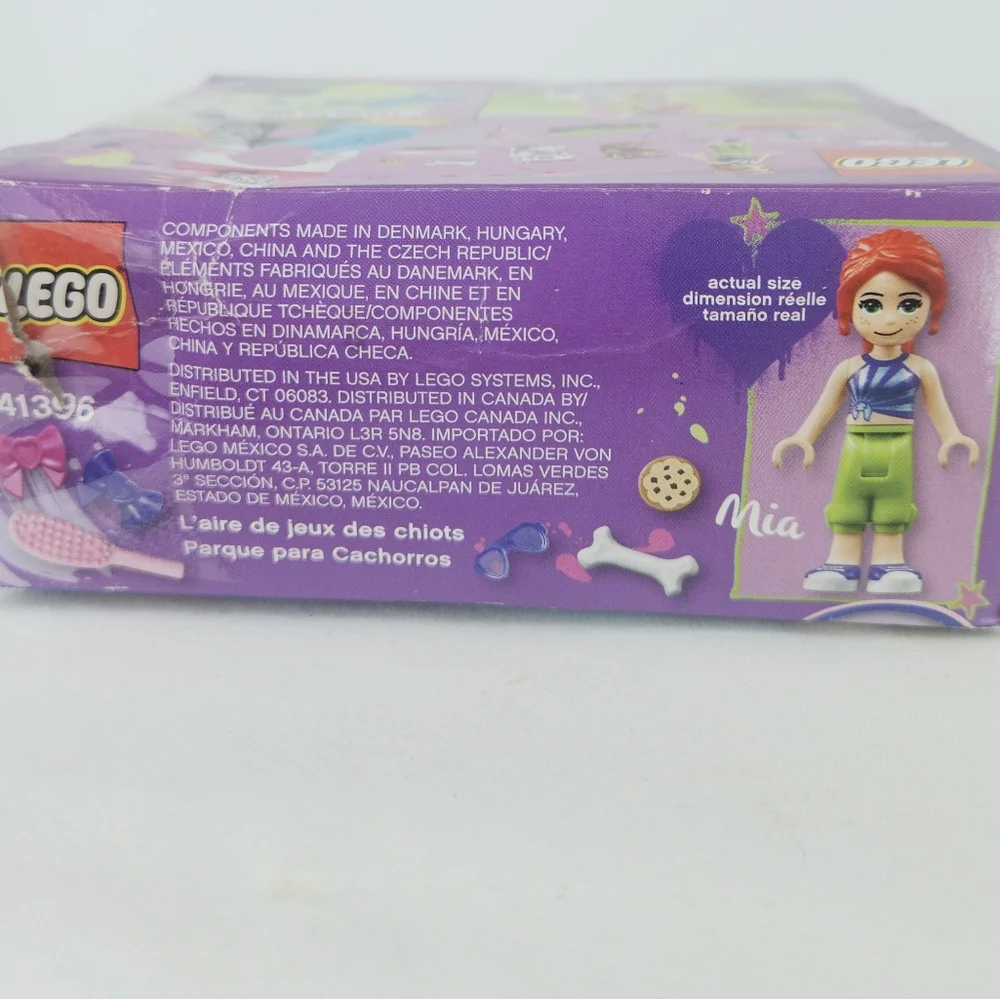 LEGO Friends Puppy Playground 41396 Retired Set Complete 57 Pieces